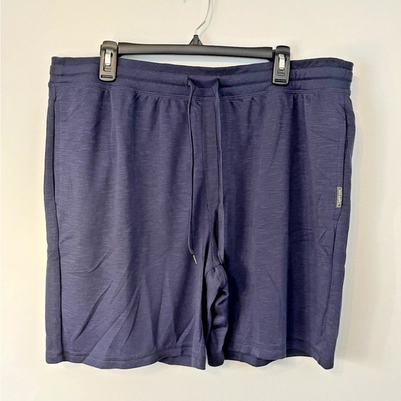 Eddie Bauer Athletic Blue Shorts with Relaxed Fit - Picture 2 of 8